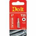 All-Source T25 TORX 1 In. Insert Screwdriver Bit 307591DB